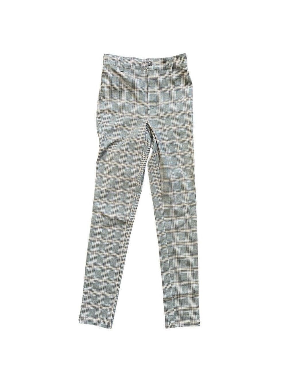 Garage Plaid Skinny Pants Size Small